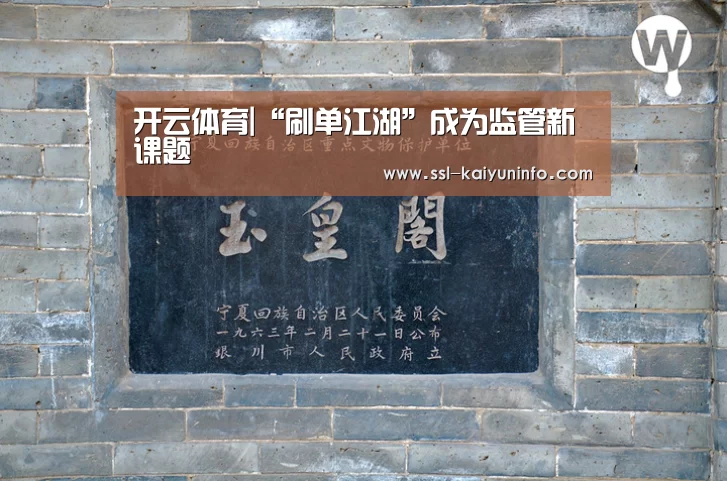 开云体育|“刷单江湖”成为监管新课题(图3) 开云官网